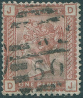 Great Britain 1880 SG166 1d Venetian Red QV JDDJ FU - Altri & Non Classificati