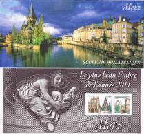 54920.  Souvenir Philatelique FRANCE 2012. METZ, Yvert 75 ** - Cartas & Documentos
