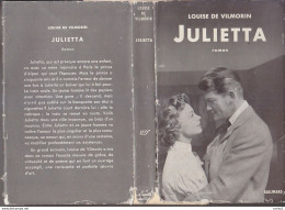 C1  Louise De VILMORIN - JULIETTA Jaquette Film JEAN MARAIS DANY ROBIN Madeleine Castaing PORT INCLUS France - Altri & Non Classificati