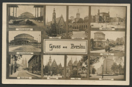 01354*POLAND*POLSKA*GRUSS AUS BRESLAU*WROCLAW*PHOTOCOLLAGE*1943 - Pologne