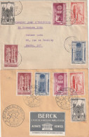 N°663/7, Obl: 1er Jour Sur Enveloppe Ayant Voyagée Très Rare, Obl: Journée Du Timbre 9/12/44. Collection BERCK. Rare - Lettres & Documents