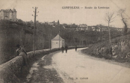 16 CONFOLENS ROUTE DE LESTERPS CPA BON ETAT - Confolens