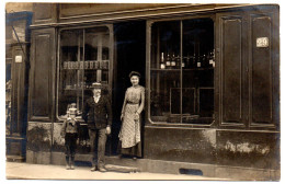 Devanture D'une épicerie-quincaillerie . Carte Photo Animée Non Située - Negozi