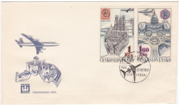 CECOSLOVACCHIA - BUSTA FDC - 1967 - FDC