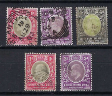 AFRIQUE CENTRALE BRITANNIQUE Ca.1926-31: Lot D' Obl. Petit Prix - Altri & Non Classificati