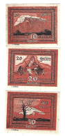 **notgeld   Austria   Siezenheim Serie Compleet  996.1b - Oesterreich