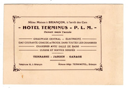 05 BRIANÇON, Pub Hôtel TERMINUS. - Briancon