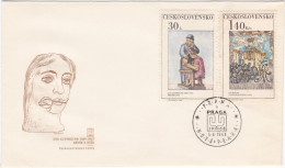 CECOSLOVACCHIA - BUSTA FDC - 1968 - FDC