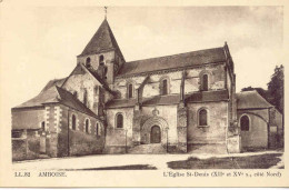 CPA - AMBOISE - L'EGLISE SAINT DENIS - Amboise