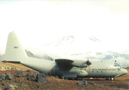 1 AK Island Jan Mayen Zu Norwegen * Flugzeug Royal Norwegian Air Force C-130 Und Der 2277 M Hohen Vulkan Beerenberg * - Noorwegen