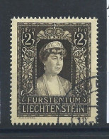 Liechtenstein N°231 Obl (FU) 1947 - Mort De La Princesse Elsa - Gebraucht