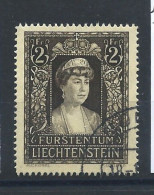 Liechtenstein N°231 Obl (FU) 1947 - Mort De La Princesse Elsa - Gebruikt