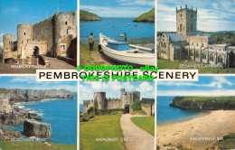 R519097 Pembrokeshire Scenery. Abercastle. Pembroke Castle. St. David Cathedral. - Mondo