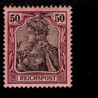 Deutsches Reich 61 Germania Mint MLH * - Neufs