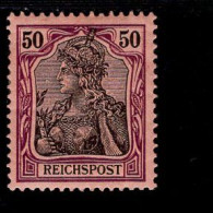 Deutsches Reich 61 Germania Mint MLH * - Nuovi