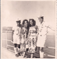 TAHITI(PHOTO) BATEAU DE GUERRE JEANNE D ARC(TYPE) - Oceanië