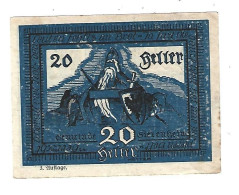 **notgeld   Austria   Siezenheim  20 Heller  996.1c - Autriche