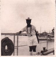 TAHITI(PHOTO) BATEAU DE GUERRE JEANNE D ARC - Oceania