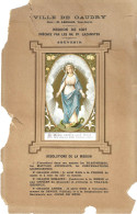 Caudry Souvenir De La Mission Catholique De 1897 Par Les Pères Lazaristes - Ohne Zuordnung