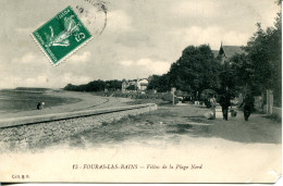 CPA - FOURAS-LES-BAINS - VILLAS DE LA PLAGE NORD (1910) - Fouras-les-Bains