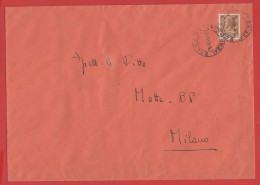 ITALIA - Storia Postale Repubblica - 1960 - 30 Antica Moneta Siracusana (Isolato) - Viaggiata Da Bologna Per Milano - 1946-60: Marcophilie