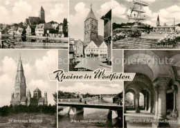 73854239 Rheine Altstadt Markt Schwimmbad St Antonius Basilika Alte Und Neue Ems - Rheine