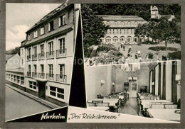 73854234 Bad Bertrich Kurheim Drei Reichskronen Kurgarten Speisesaal Bad Bertric - Bad Bertrich