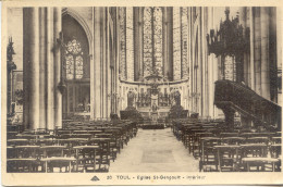 CPA - TOUL - EGLISE ST GENGOULT - INTERIEUR - Toul