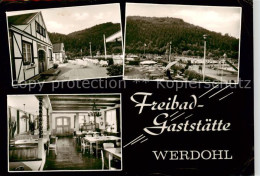 73854197 Werdohl Freibad Gaststaette Gaststube Terrasse Werdohl - Werdohl