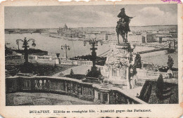 HONGRIE - Budapest - Kilatas Az Orzaghaz Fele - Aussicht Gegen Dans Parlament - Carte Postale Ancienne - Ungarn