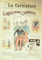 La Caricature 1882 N°145 L'Inspection Générale Draner - Riviste - Ante 1900