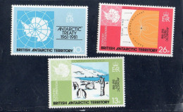 1981 Territori Britannici - Esplorazioni Antartiche - Ungebraucht