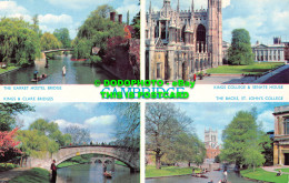 R519211 Cambridge. The Garret Hostel Bridge. Kings And Clare Bridges. E. T. W. D - Monde