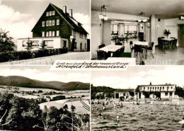 73854135 Altenfeld Sauerland Gasthof Pension Haus Wuellner Gastsstube Badestrand - Winterberg