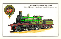 R519220 The Highland Railway. 1896. A David Jones 4 4 0. Loch. Used On The Perth - Monde