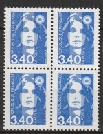 N° 2716 Type Marianne Du Bicentenaire  : Beau Bloc De 4 Timbres Neuf Impeccable: - Neufs