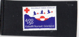 1993 Groenlandia - Croce Rossa - Ungebraucht