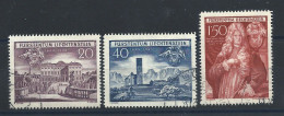 Liechtenstein N°243/45 Obl (FU) 1949 - Acquisition De Schellenberg - Oblitérés