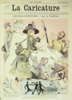La Caricature 1882 N°150 Magasineuses Robida Loys Commission Des Fayols Gino - Tijdschriften - Voor 1900