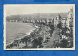 CPA - 06 - Nice - Les Hôtels Sur La Promenade Des Anglais - Circulée En 1937 - Bar, Alberghi, Ristoranti