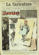 La Caricature 1882 N°151 Armées Allemandes Bavière Caran D'Ache Loys Trock - Magazines - Before 1900