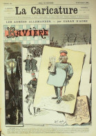 La Caricature 1882 N°151 Armées Allemandes Bavière Caran D'Ache Loys Trock - Revues Anciennes - Avant 1900
