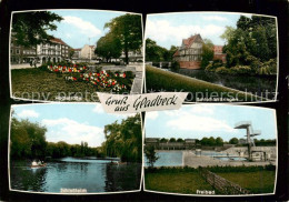 73853794 Gladbeck Hochstrasse Schloss Wittringen Schlossteich Freibad Gladbeck - Gladbeck