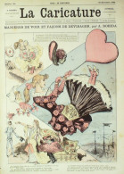 La Caricature 1882 N°152 Manières De Voir Et Dévisager Robida Casablanca Trock - Tijdschriften - Voor 1900