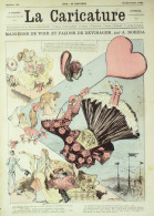 La Caricature 1882 N°152 Manières De Voir Et Dévisager Robida Casablanca Trock - Zeitschriften - Vor 1900