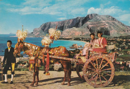 AD84 Sicilia - Folklore - Tipico Carretto Siciliano / Viaggiata 1978 - Costumi