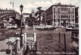 Venezia - Ponte Dell'accademia E Palazzo Franchetti - Viaggiata - Venezia (Venice)