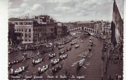 Venezia - Canal Grande - Ponte Di Rialto - Regata - Viaggiata - Venetië (Venice)