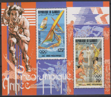 Olympics 1984 - Volleyball - DJIBOUTI - S/S Perf. De Luxe MNH - Summer 1984: Los Angeles