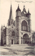 CPA - PUISEAUX - FACADE DE L'EGLISE - Puiseaux